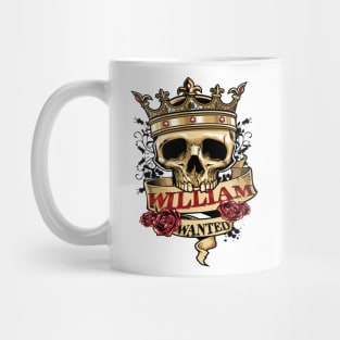 William Skull Wanted Mug